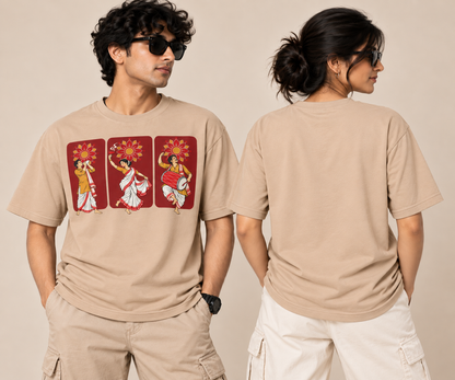 The Festive Trio Male Front - Color: Peach